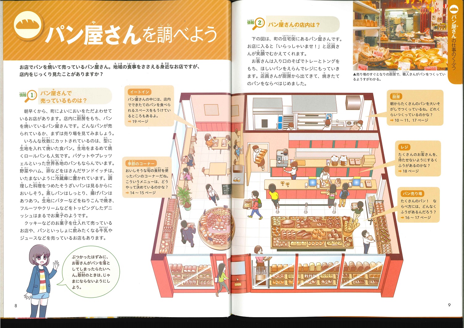 パン屋さん・レストラン
